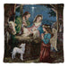 Holy Family Nativity Pillow Cover