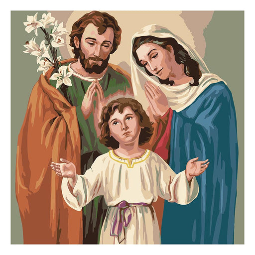 Holy Family Paint by Numbers - 2 Pieces Per Package