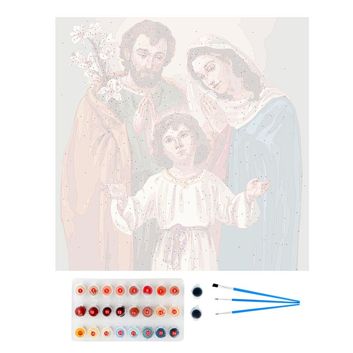 Holy Family Paint by Numbers - 2 Pieces Per Package