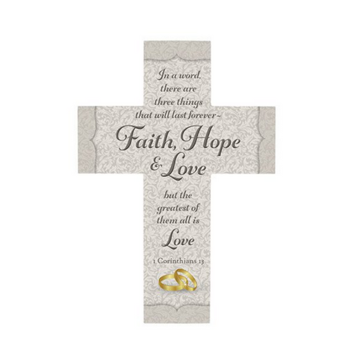 Inspirational Anniversary/Wedding Cross