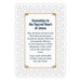 Invocation To The Sacred Heart Of Jesus Lace Holy Card