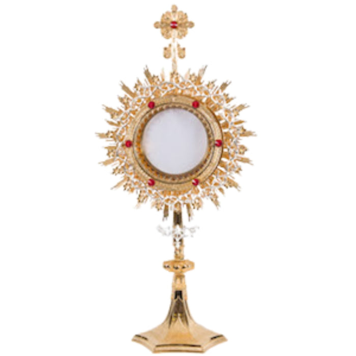 Large Monstrance and Glass Enclosed Luna