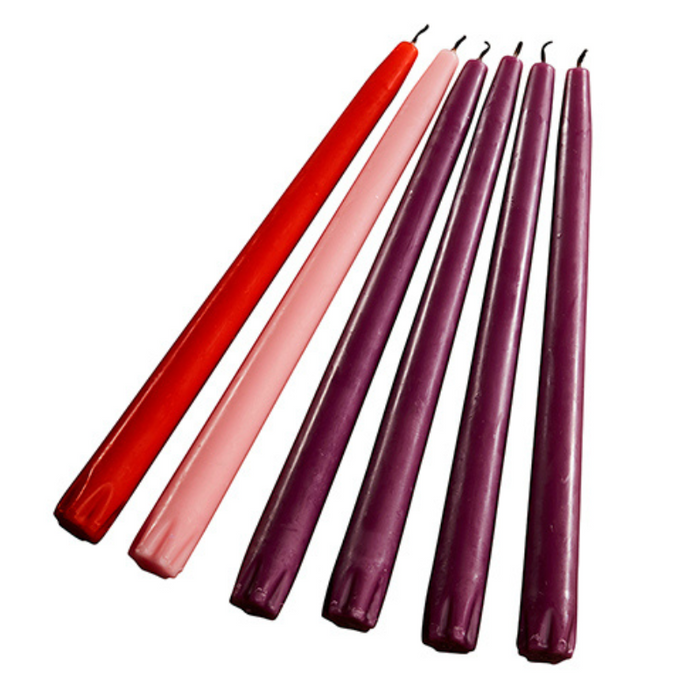 Lenten Candles - 4 Sets Per Package