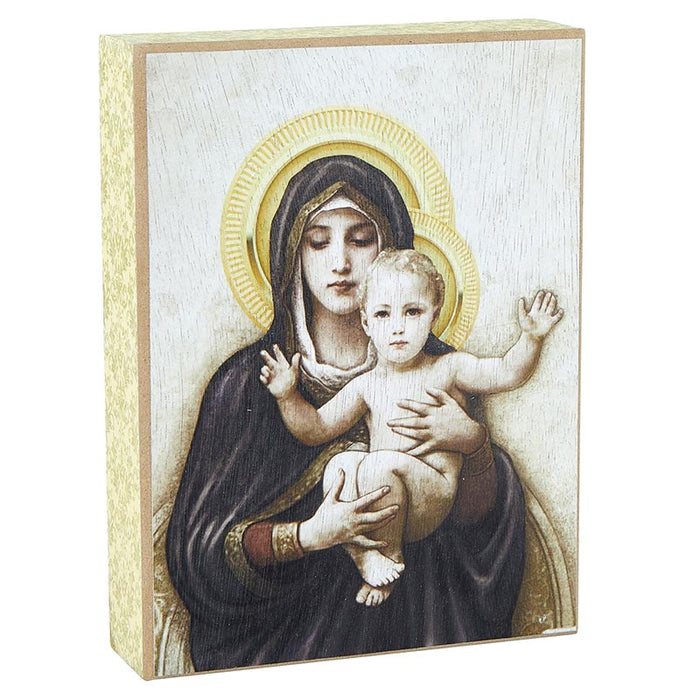 Madonna And Child Box Sign - Holy Devotion Collection