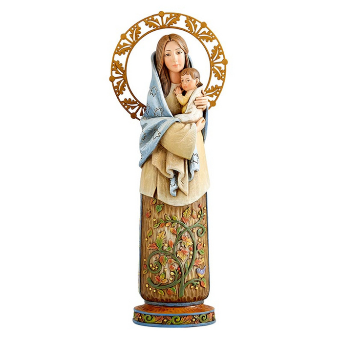 Madonna and Child Fall Figurine