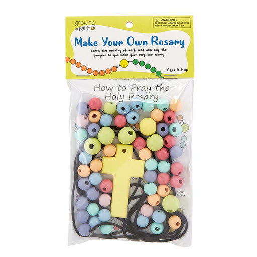 Make Your Own Rosary Kit - Pastel Colors