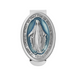 Miraculous Medal Blue Epoxy Visor Clip