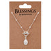 Miraculous Medal Silver Necklace