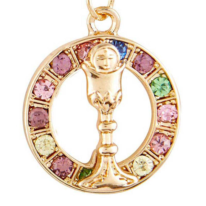 Multi-Colored Chalice Pendant