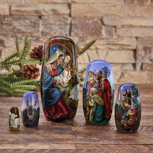 Nesting Nativity - 5-Piece Set