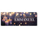 O Come, O Come, Emmanuel Outdoor Banner