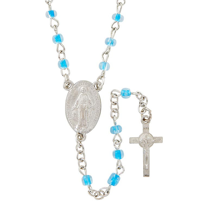 Our Lady Of Grace Rosary With Window Card