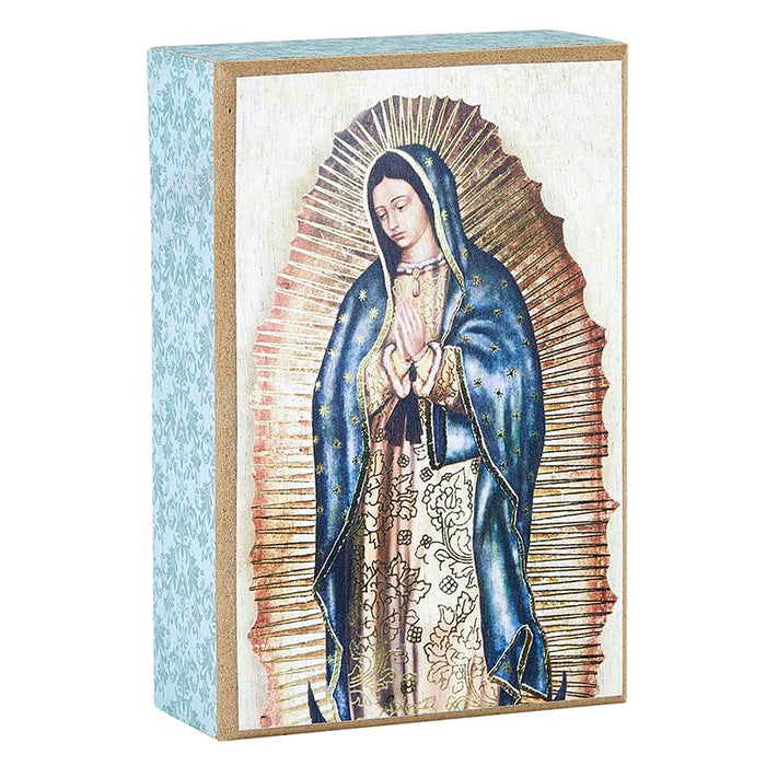 Our Lady Of Guadalupe Box Sign - Holy Devotion Collection