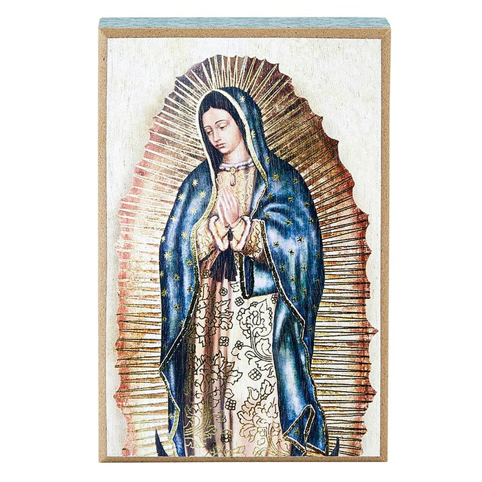 Our Lady Of Guadalupe Box Sign - Holy Devotion Collection