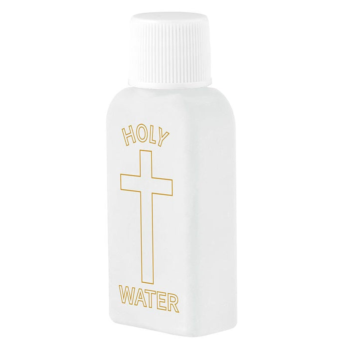 Our Lady of Grace Holy Water Bottle with Holder