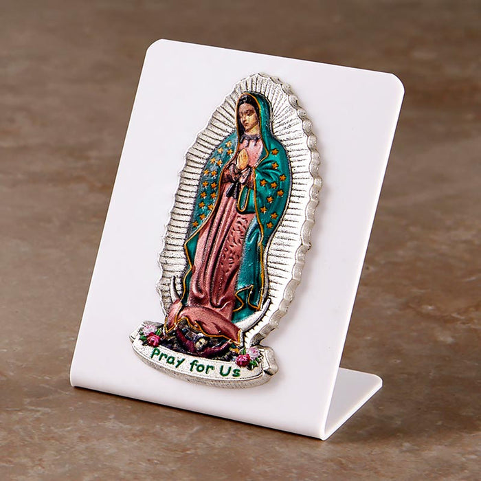 Our Lady of Guadalupe Desk Plaque - 2 Pieces Per Package