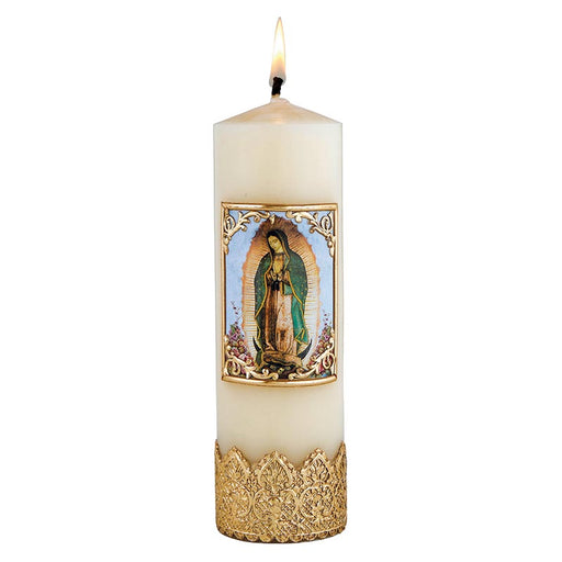 Our Lady of Guadalupe Devotional Candle