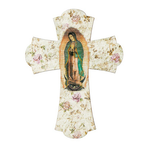 Our Lady of Guadalupe Wall Cross - 6 Pieces Per Package