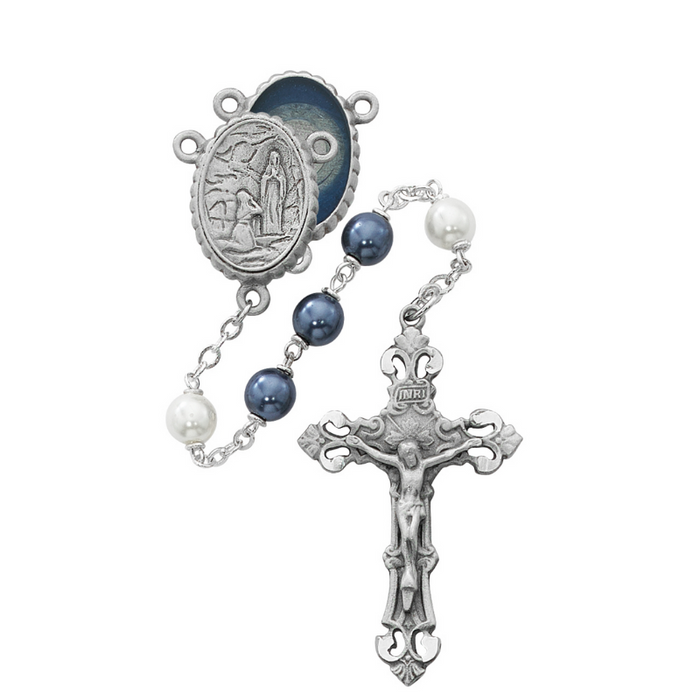 Our Lady of Lourdes Rosary Patron Saint of Illness and Healing Beautiful Rosary Catholic Rosary Pray the Rosary