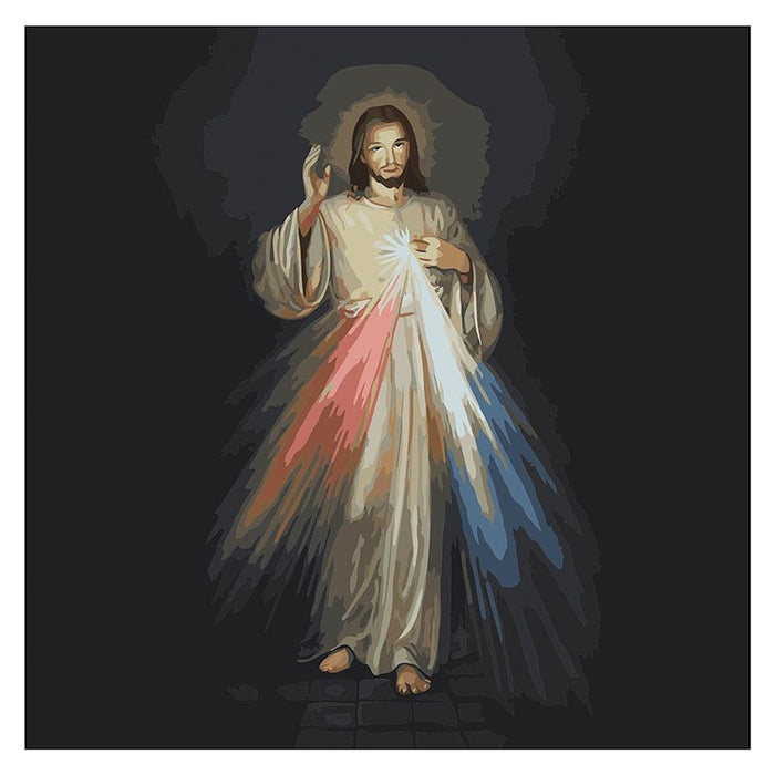 Paint-by-Numbers - Divine Mercy