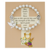 Pearl Communion/Confirmation Bracelet - 2 Pieces Per Package -BEST SELLER