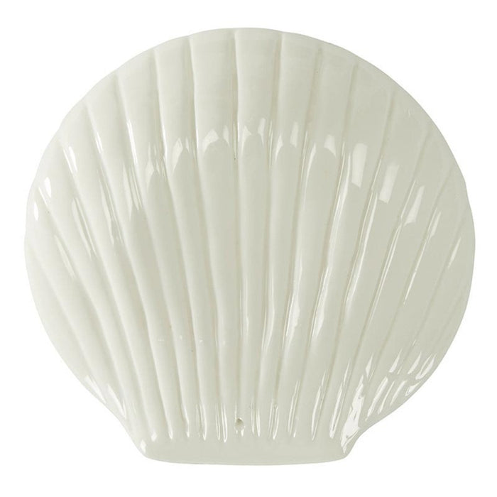 Porcelain Baptismal Shell with Cross