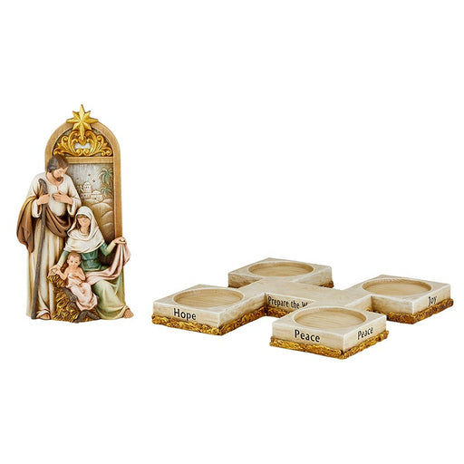 Prepare The Way Advent Candleholder -  Holy Family Candleholder