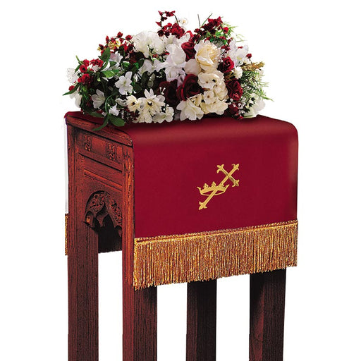 Reversible Red/White Viva Flower Stand Cover