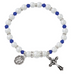 Pearl Rosary Bracelet - September Birthstone Sapphire Rosary BraceletPearl Rosary Bracelet - September Birthstone Sapphire Rosary Bracelet