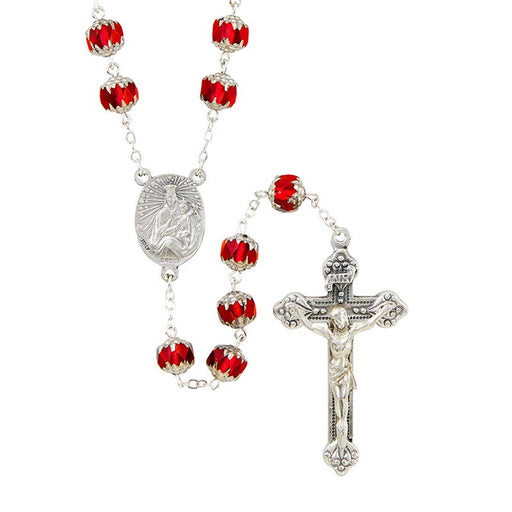 Ruby Rosary - La Verna Collection