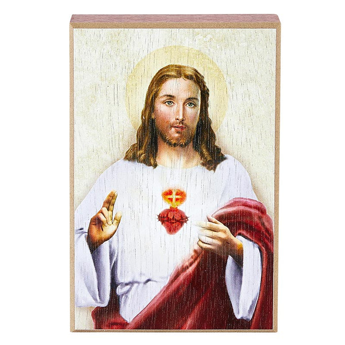 Sacred Heart Box Sign - Holy Devotion Collection