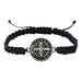 Saint Benedict Braided Nylon Bracelet