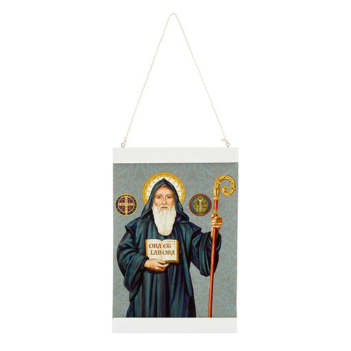 Saint Benedict Canvas Wall Decor