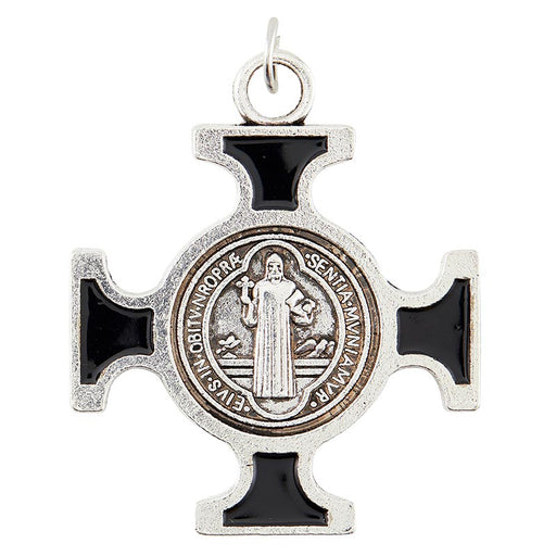 Saint Benedict Medals - Black Cross