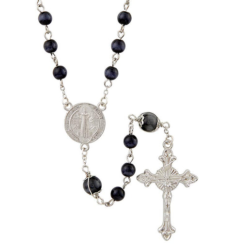 Saint Benedict Wire Wrapped Rosary