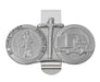 Saint Christopher 18 Wheeler Visor Clip