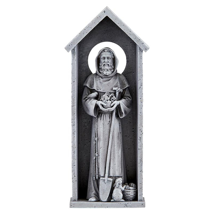 Saint Fiacre Wall Plaque 8.25" H 