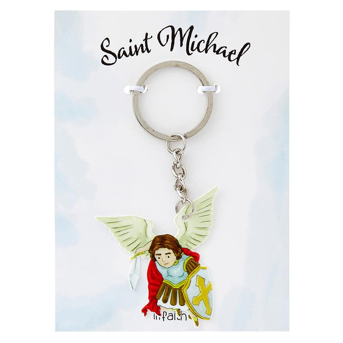 Saint Michael Keychain