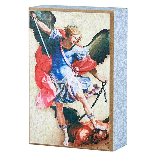 Saint Michael Box Sign - Holy Devotion Collection