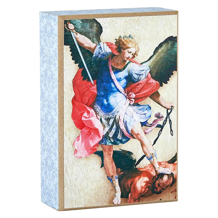 Saint Michael Box Sign - Holy Devotion Collection