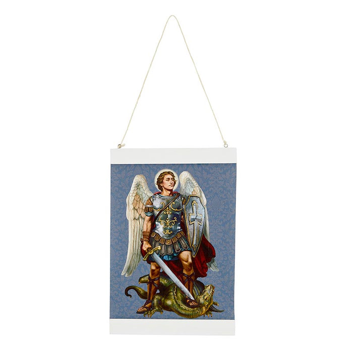 Saint Michael Canvas Wall Decor