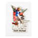 Saint Michael Desk Plaque - 2 Pieces Per Package