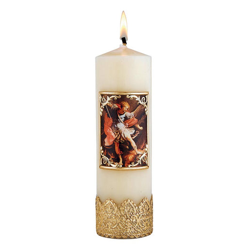 Saint Michael Devotional Candle