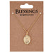 Scapular Medal Gold Necklace