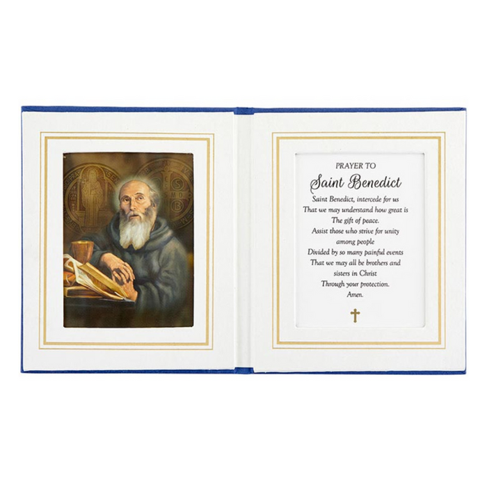 Special Blessing of Saint Benedict Prayer Folder - 8 Pieces Per Package