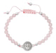 St. Benedict Rose Quartz Bracelet