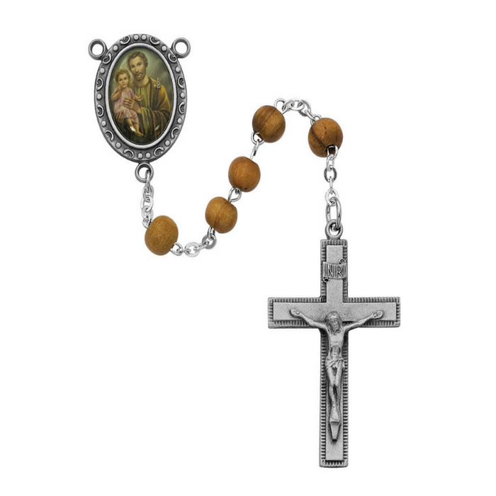 St. Joseph Olive Wood Rosary