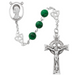 St. Patrick Shamrock Jade Rosary