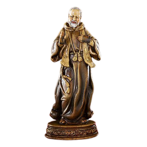 St. Pio Resin Statue