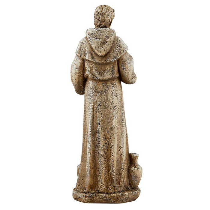 12" Saint Fiacre Statue